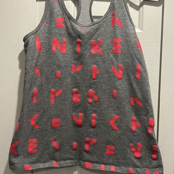 Nike Gray Workout Tank, Size Small - Picture 2 of 6